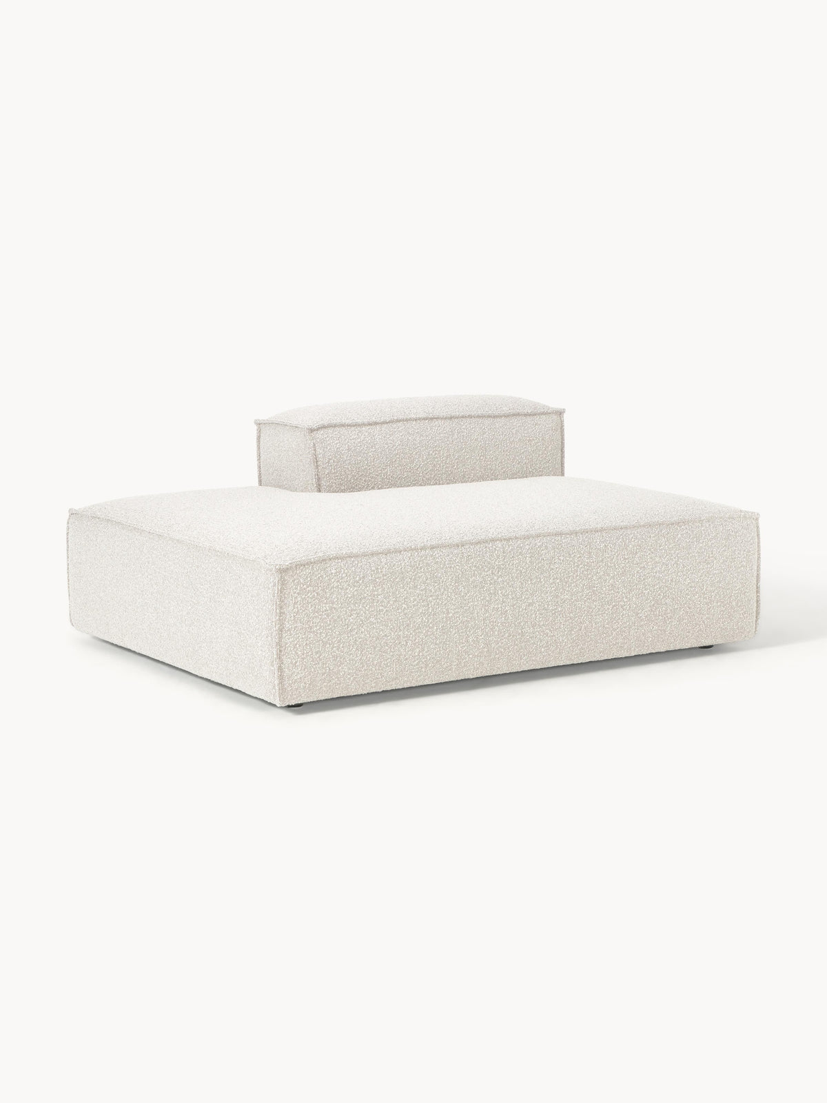 Lennon Bouclé Ottoman Module