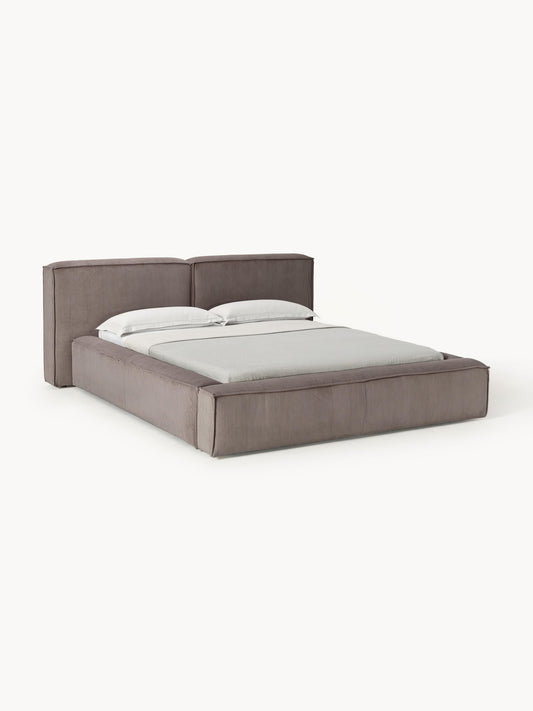 Lennon Corduroy Storage Bed, Upholstered