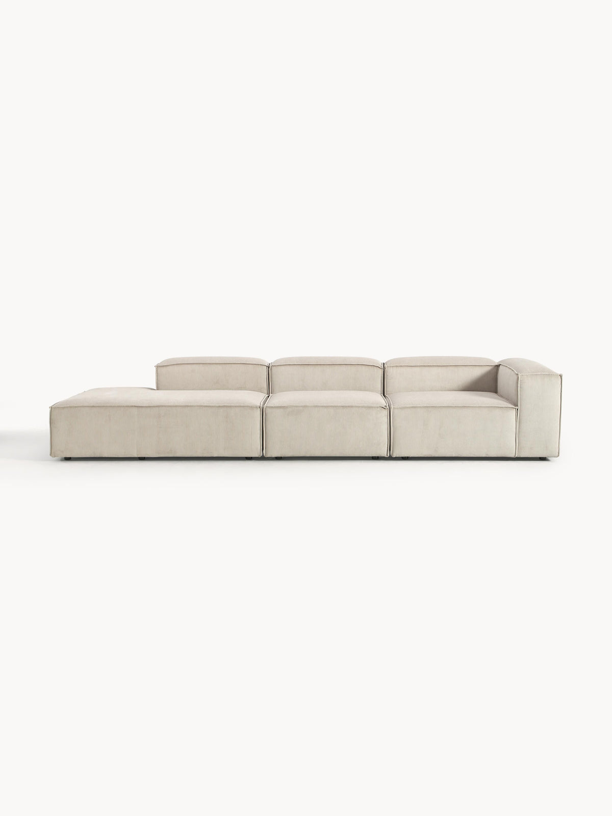 Lennon Corduroy XL Ottoman, Modular