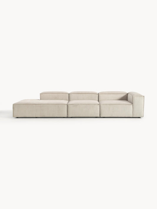 Lennon Corduroy XL Ottoman, Modular