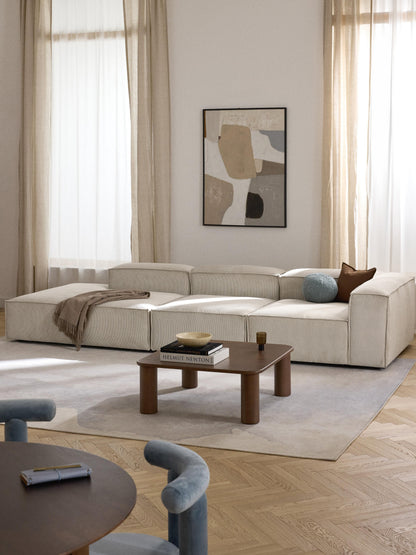 Lennon Corduroy XL Ottoman, Modular