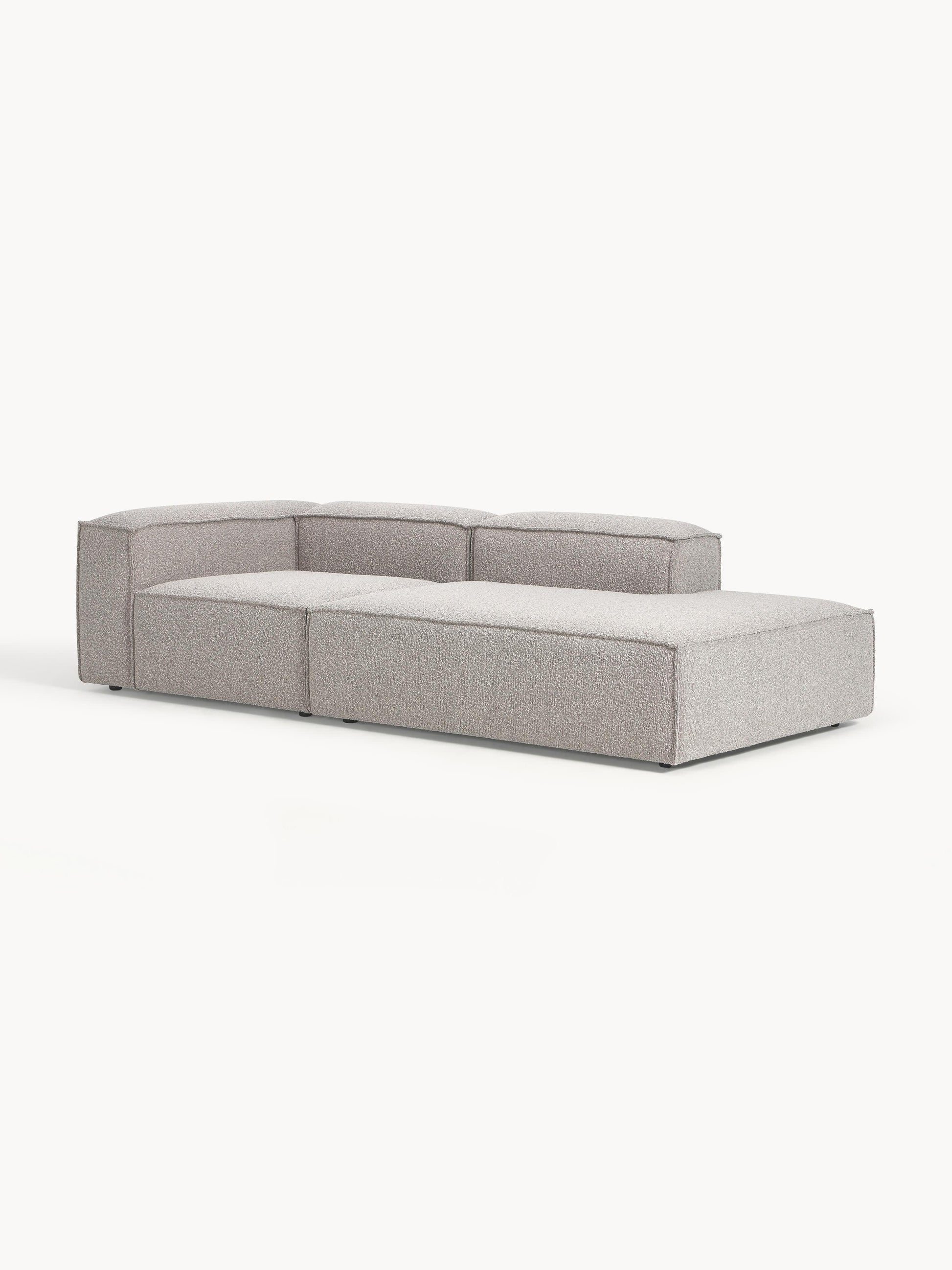Lennon Modular Bouclé Ottoman