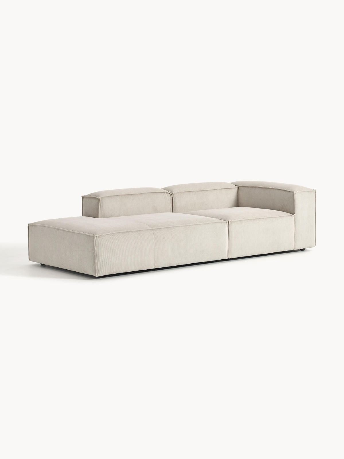 Lennon Modular Corduroy Ottoman