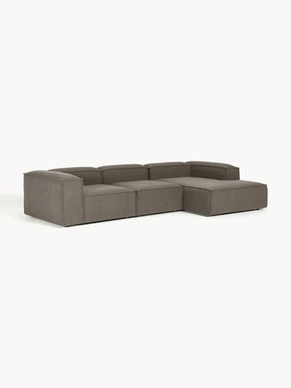 Lennon Modular Corner Sofa, Bouclé, 4-Seater
