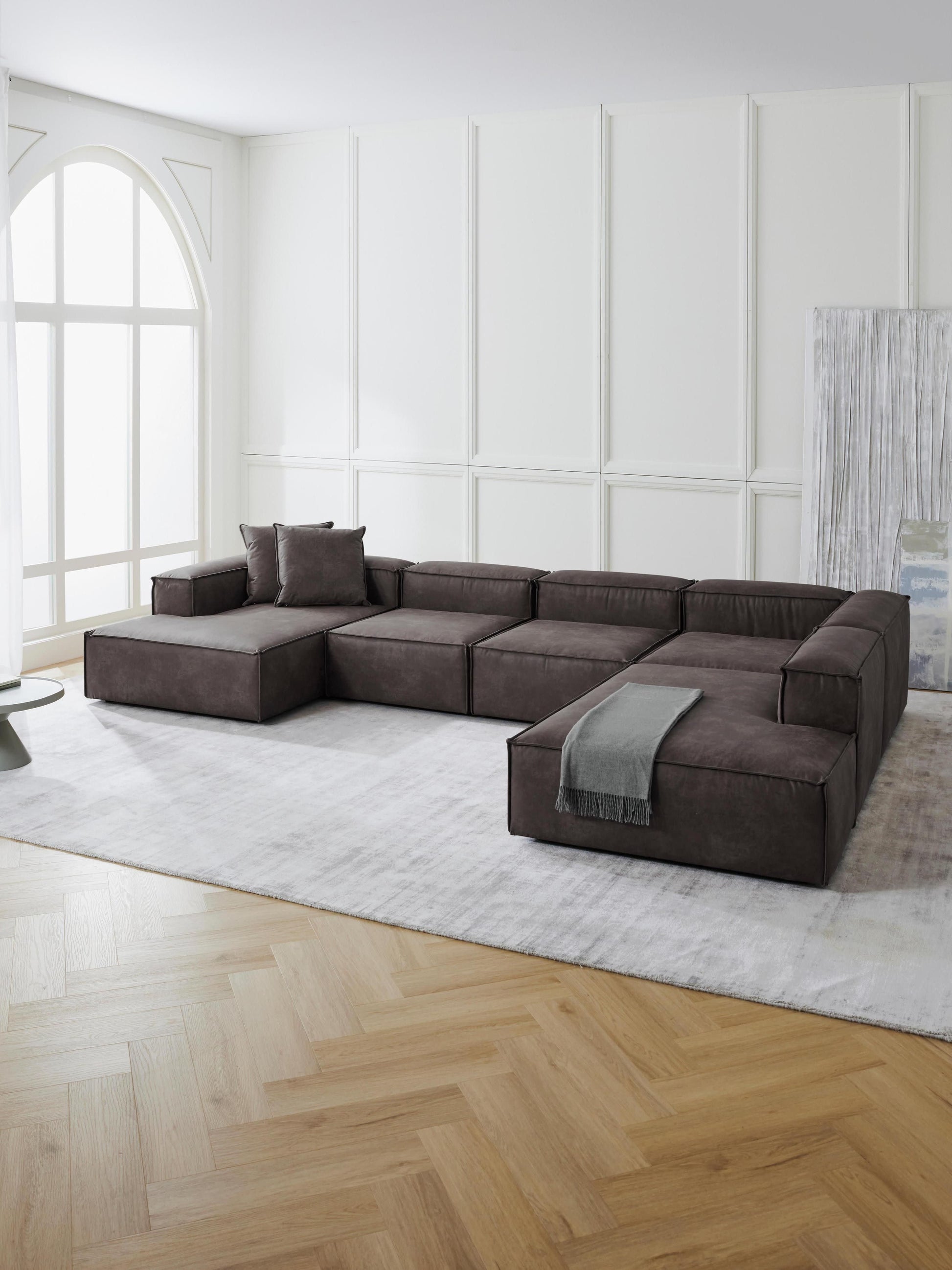 Lennon Modular XL Leather Sofa