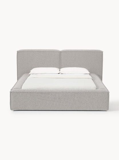 Lennon Upholstered Bed, Bouclé