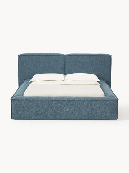Lennon Upholstered Bed, Bouclé