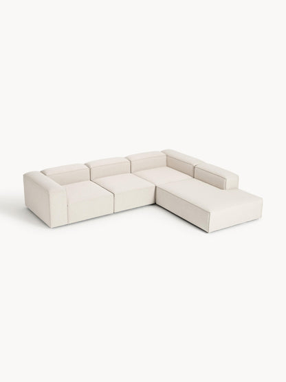 Lennon XL Modular 4-Seater Corner Sofa in Linen Blend