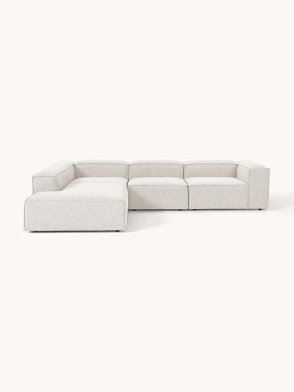 Lennon XL Modular Bouclé Corner Sofa, 4-Seater