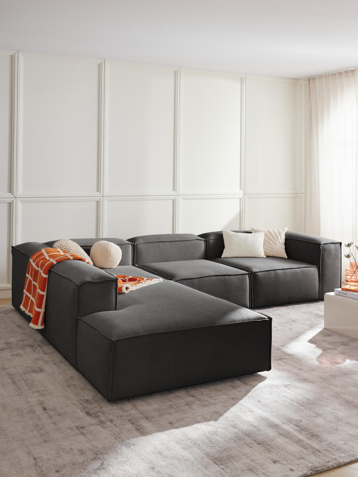 Lennon XL Modular Corner Sofa, 4-Seater
