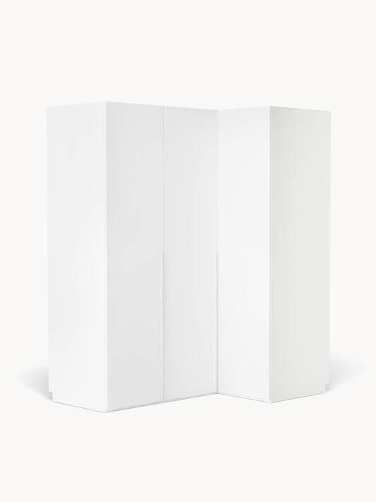 Leon Corner Wardrobe, Modular, 165 cm Wide, in Various Sizes