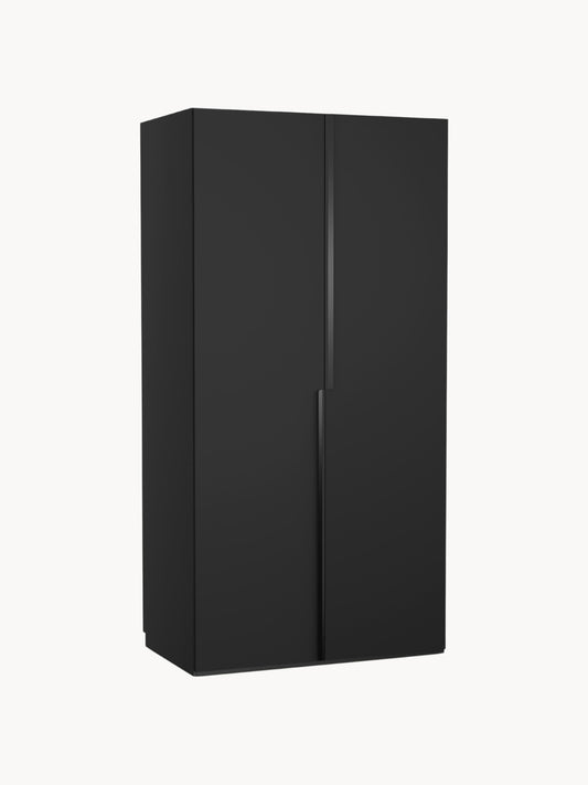 Leon Hinged-Door Wardrobe, Modular, 100 cm Wide, in Various Sizes