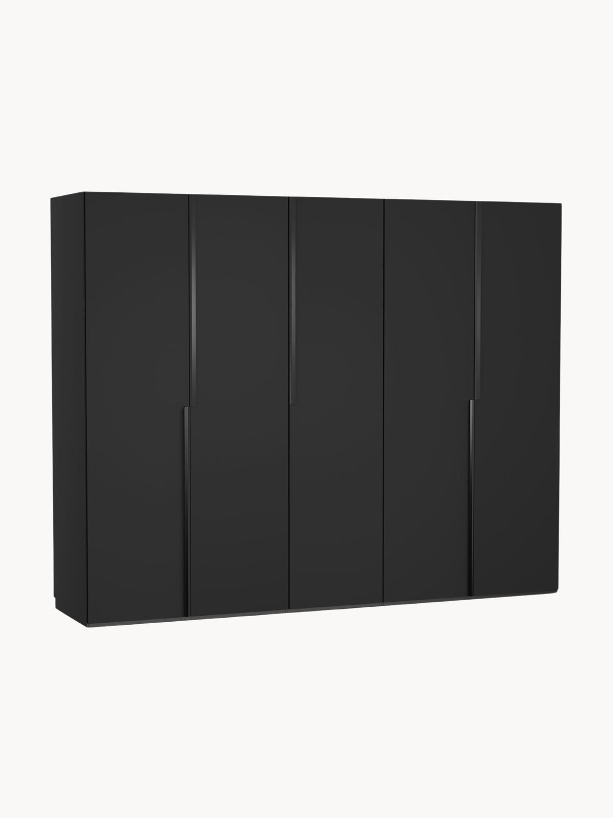 Leon Hinged-Door Wardrobe, Modular, 250 cm Wide, in Various Sizes