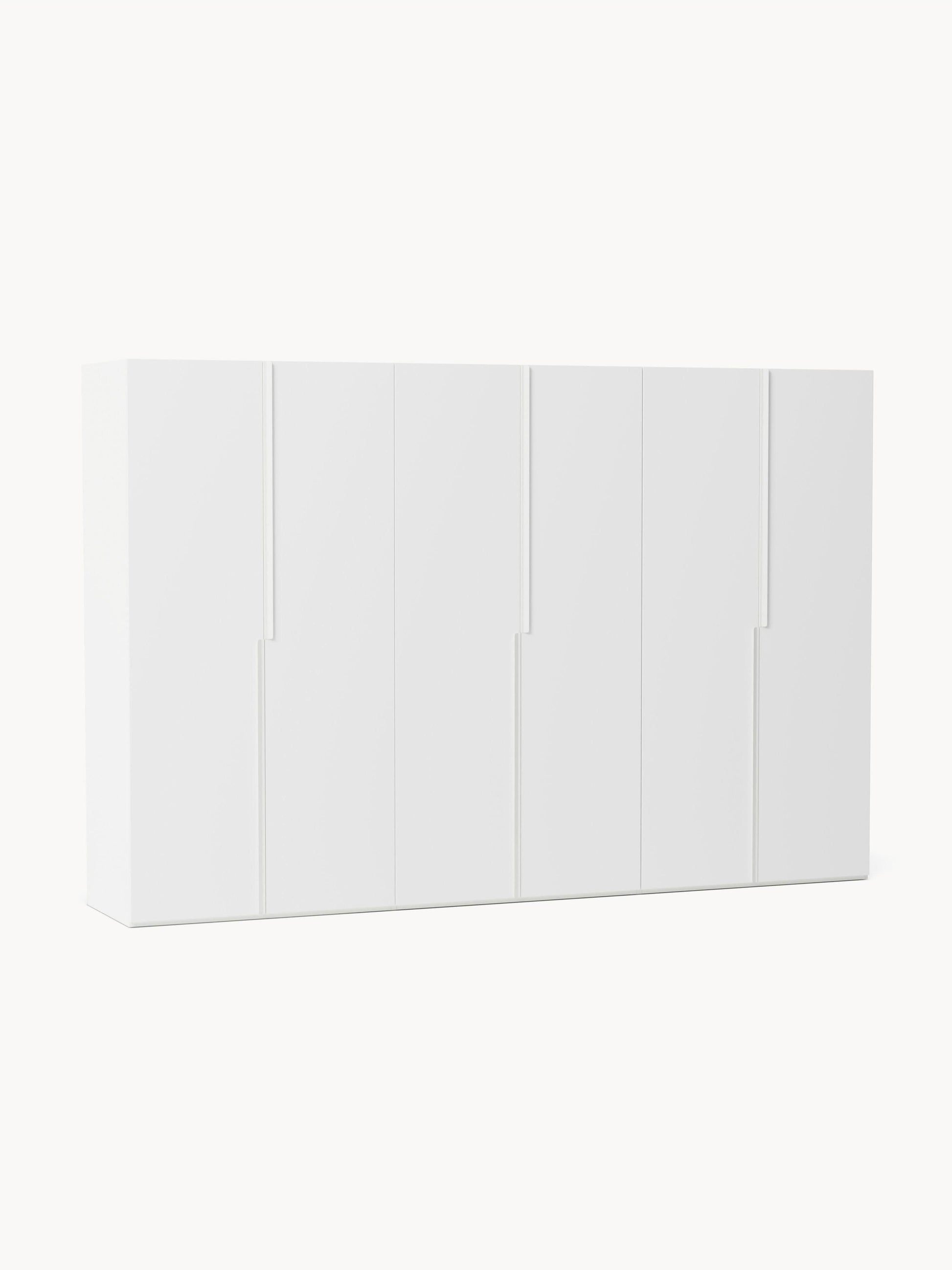Leon Hinged-Door Wardrobe, Modular, 300 cm Wide, in Various Sizes