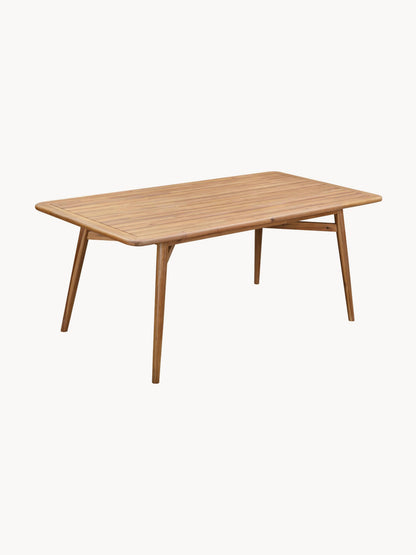Marc Acacia Wood Garden Table, 180 x 90 cm