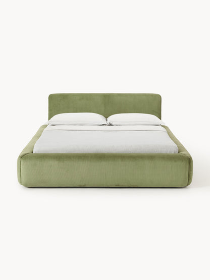Melva Bed with Upholstery