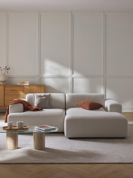 Melva Corner Sofa, 3-Seater