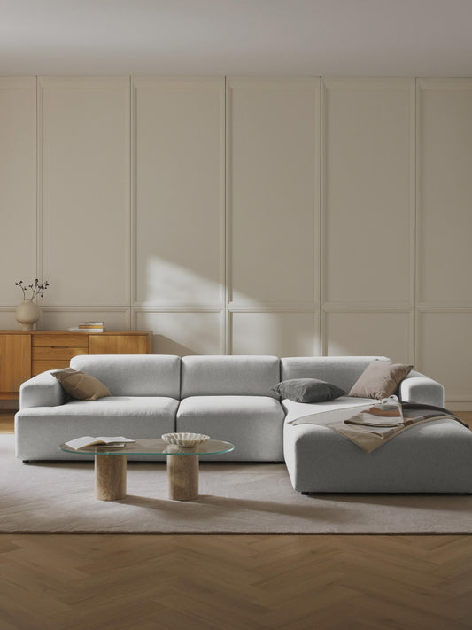Melva Corner Sofa, 4-Seater