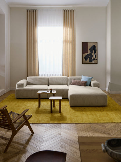 Melva Corner Sofa, Corduroy, 4-Seater