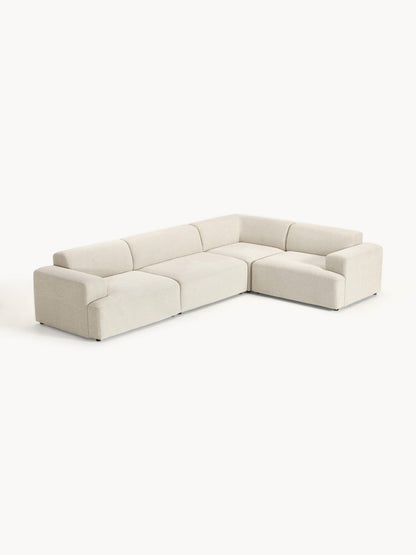 Melva Large Corner Sofa, 4-Seater