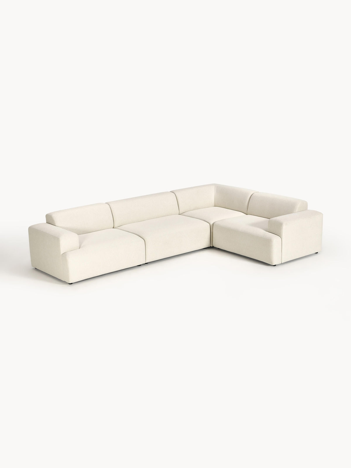 Melva Large Corner Sofa, 4-Seater