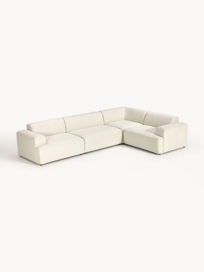 Melva Large Corner Sofa, 4-Seater