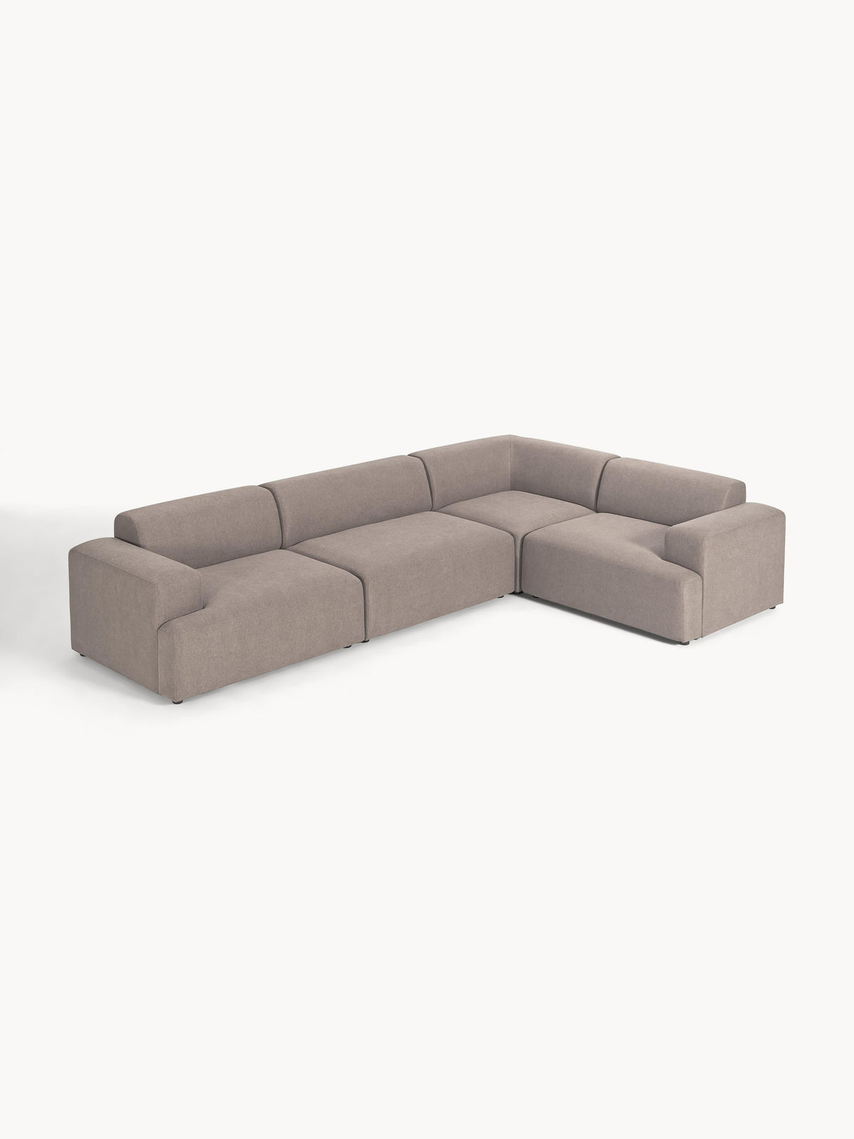 Melva Large Corner Sofa, 4-Seater
