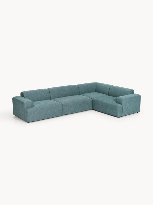 Melva Large Corner Sofa, 4-Seater
