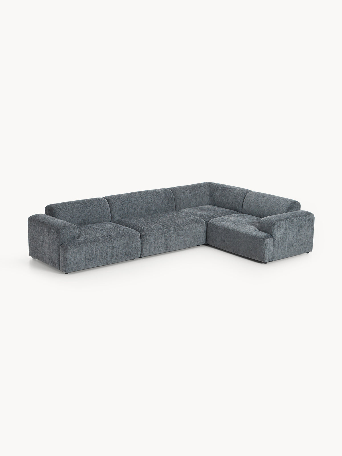 Melva Large Corner Sofa, 4-Seater