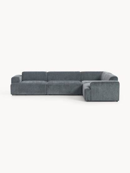 Melva Large Corner Sofa, 4-Seater