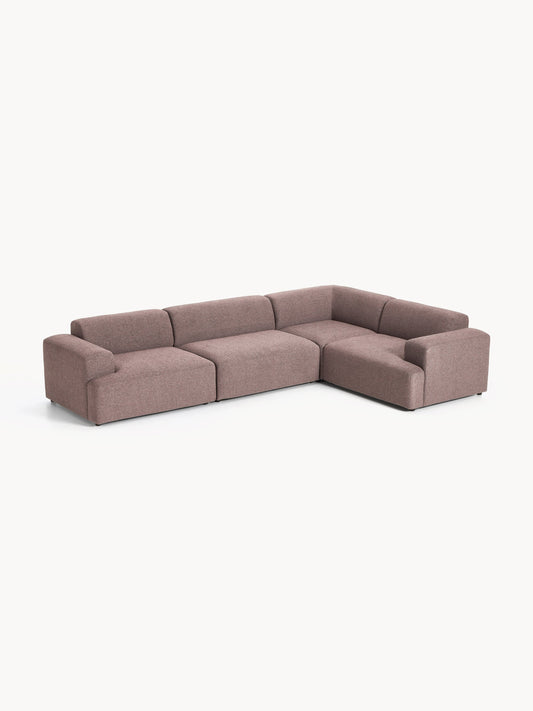 Melva Large Corner Sofa, 4-Seater