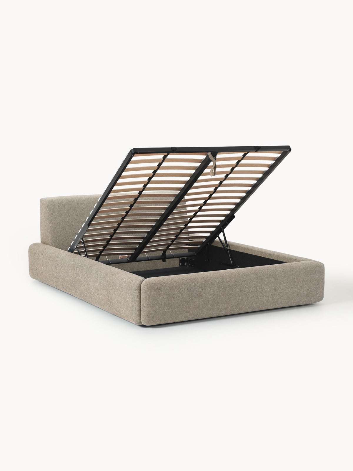 Melva Storage Bed, Upholstered