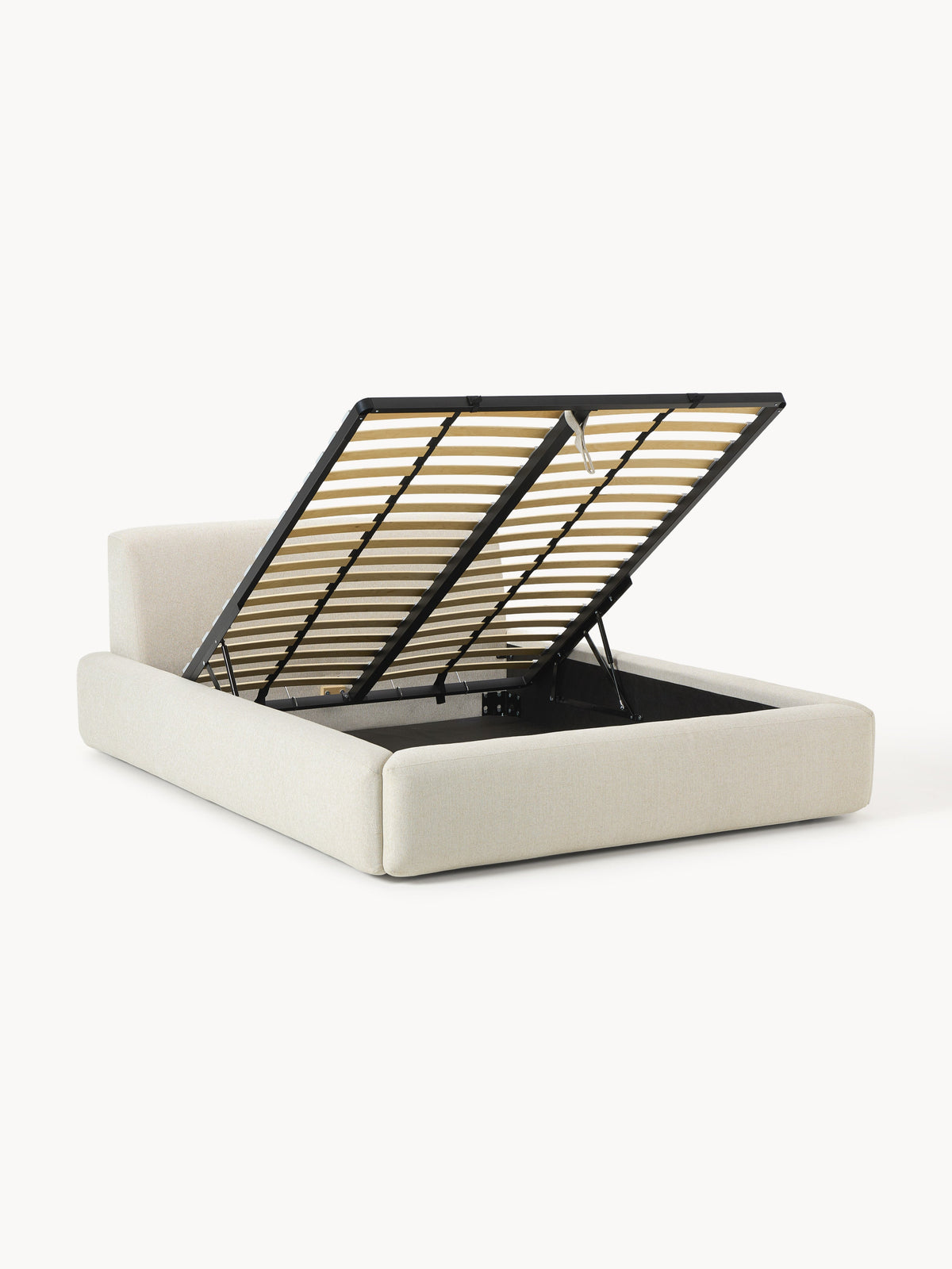 Melva Storage Bed, Upholstered