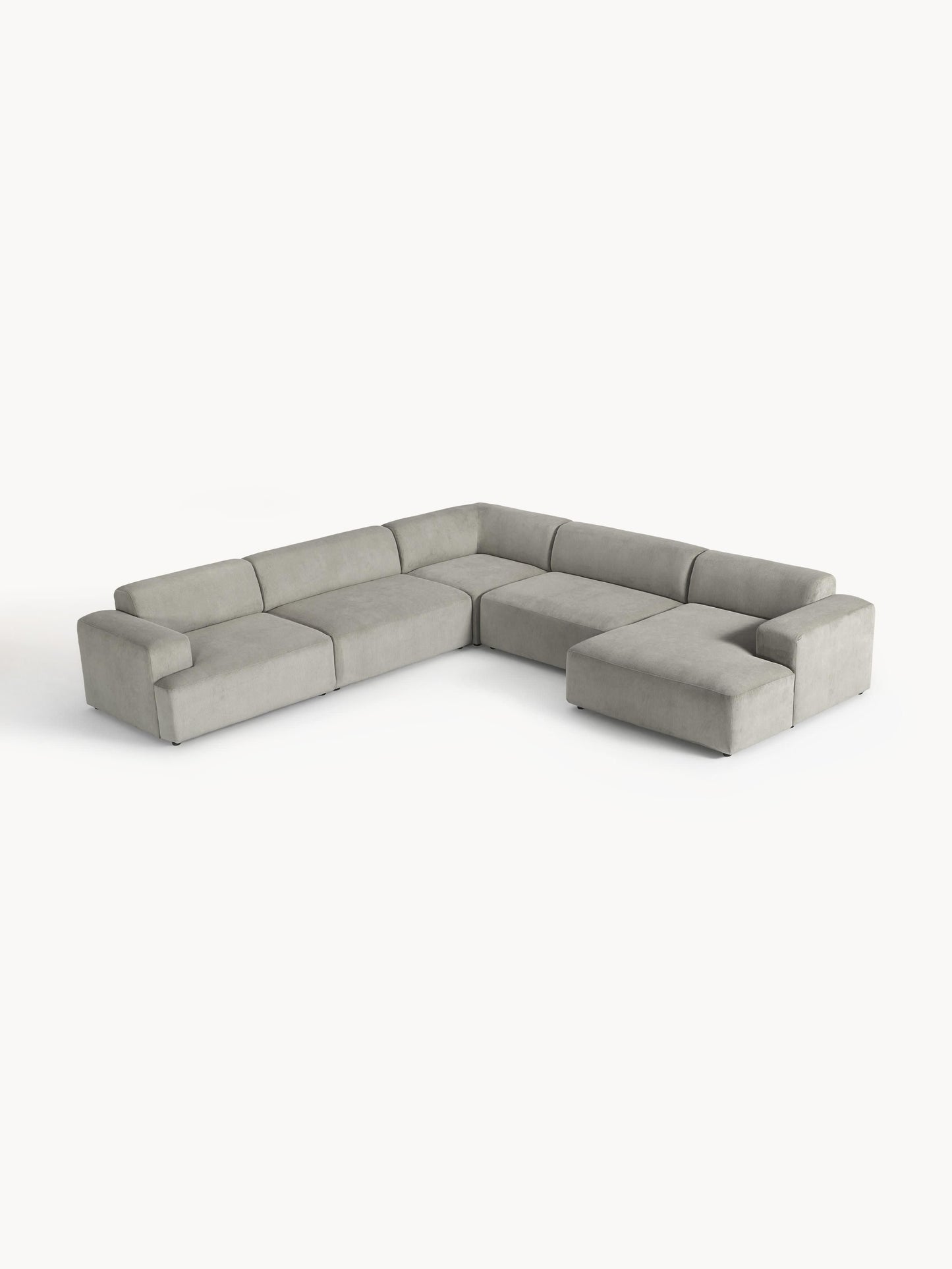 Melva XL Corner Sofa, Corduroy