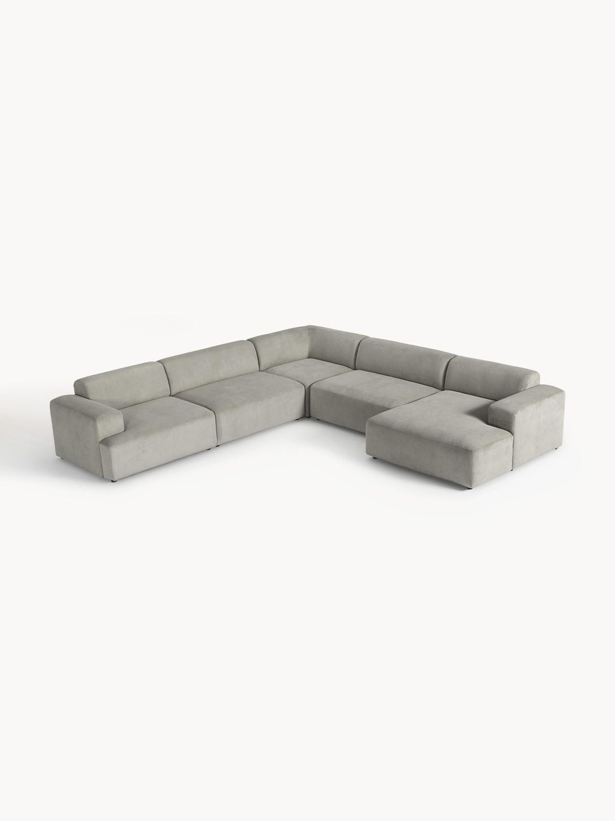 Melva XL Corner Sofa, Corduroy