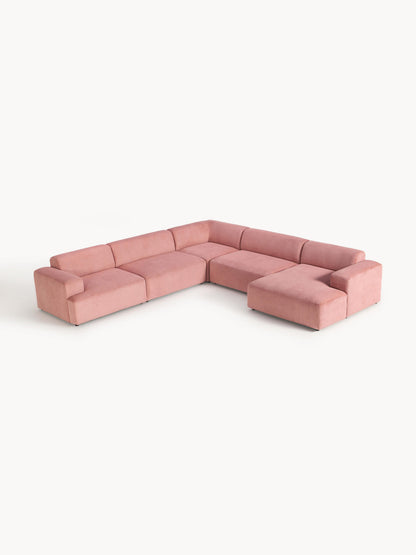 Melva XL Corner Sofa, Corduroy