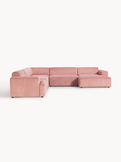 Melva XL Corner Sofa, Corduroy