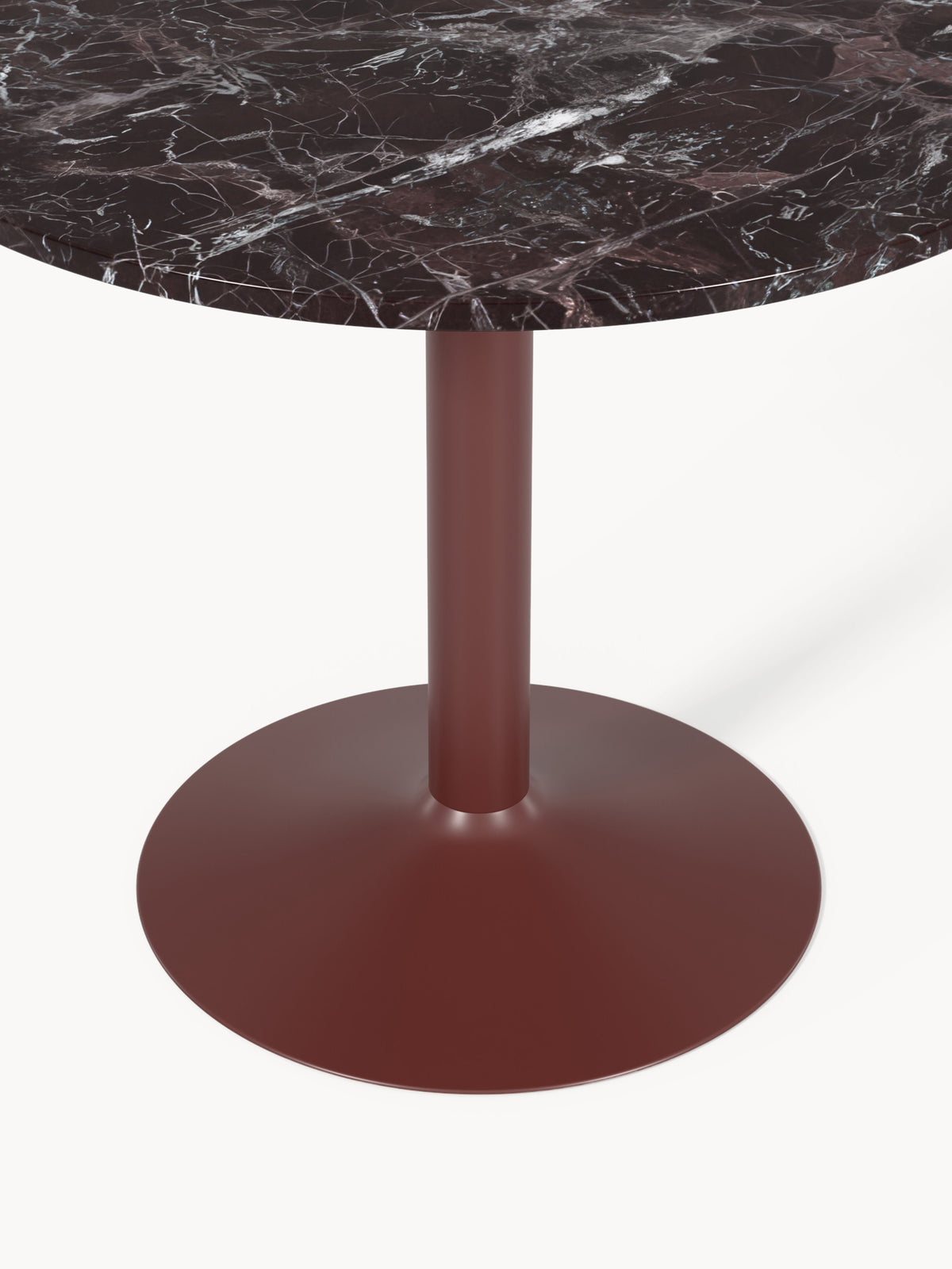 Miley Round Dining Table, Marble, Ø 90 cm