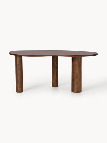 Naruto Oak Dining Table, Organic Shape, in Various Sizes