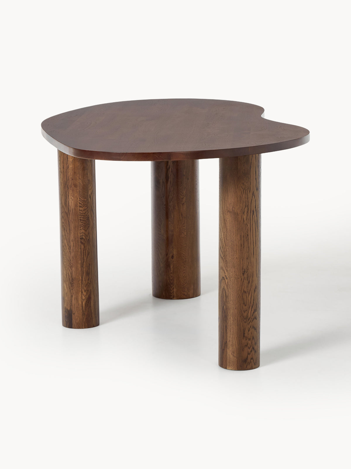 Naruto Oak Dining Table, Organic Shape, in Various Sizes