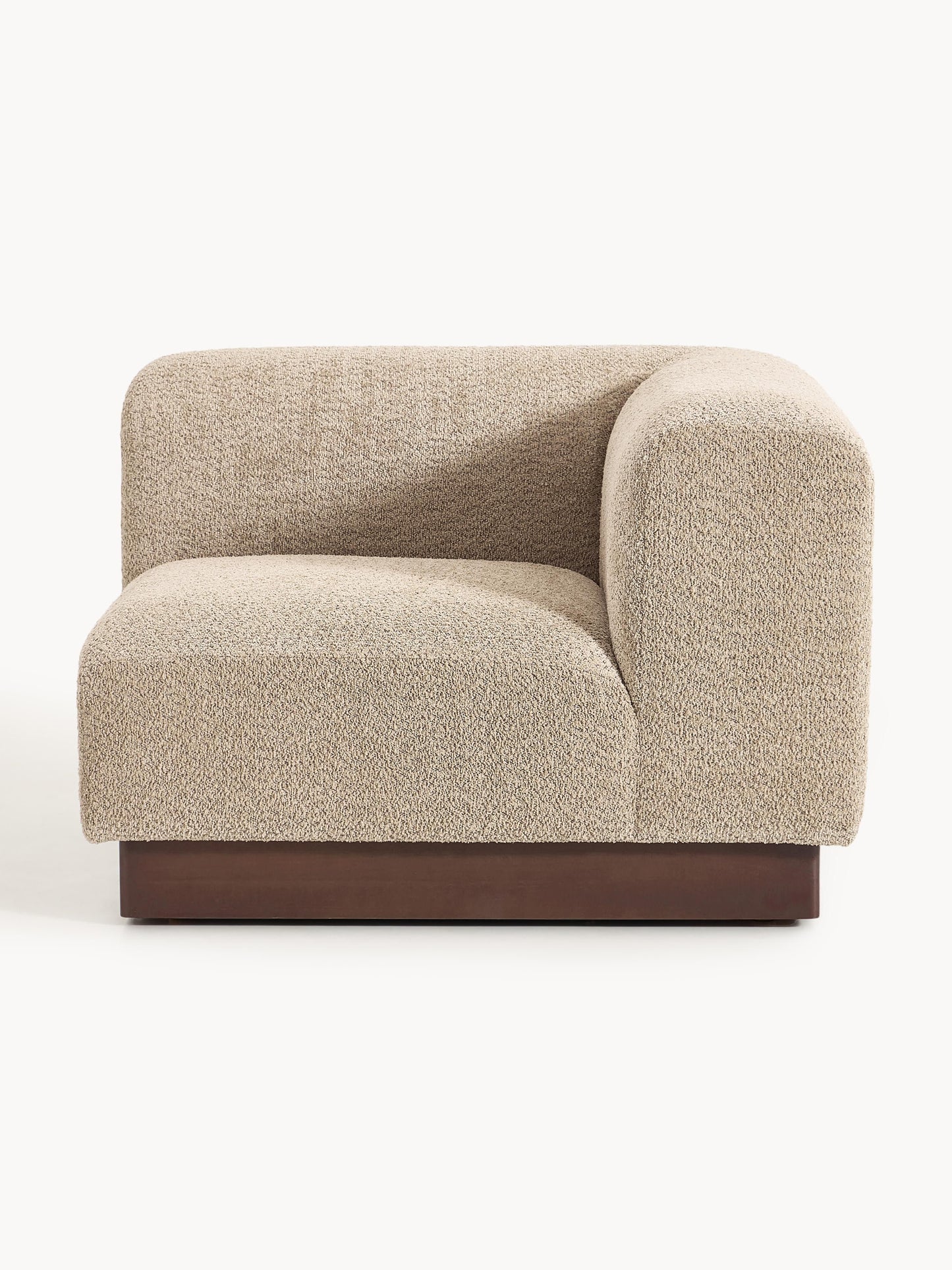 Natalie Teddy Bouclé Corner Module