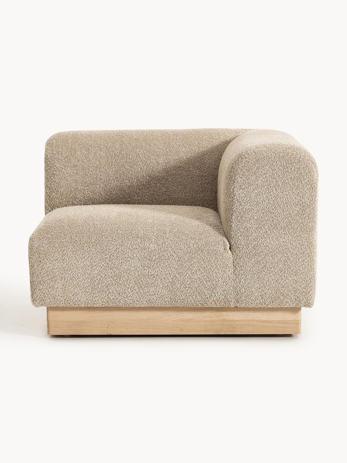 Natalie Teddy Bouclé Corner Module