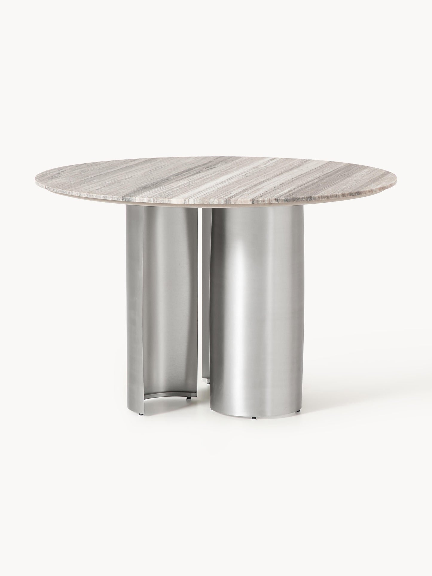 Noam Round Dining Table, Marble Tabletop, Ø 120 cm