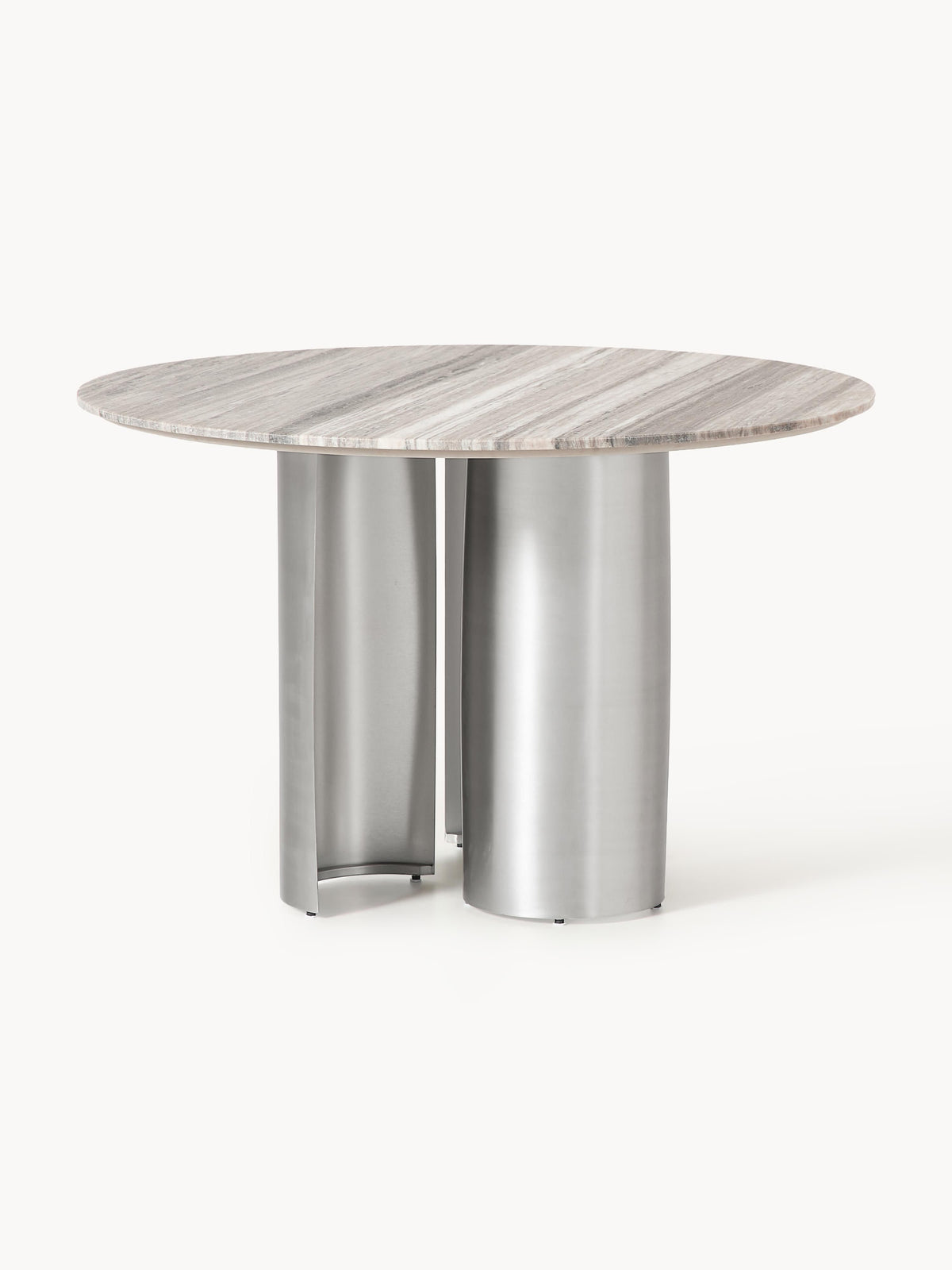 Noam Round Dining Table, Marble Tabletop, Ø 120 cm