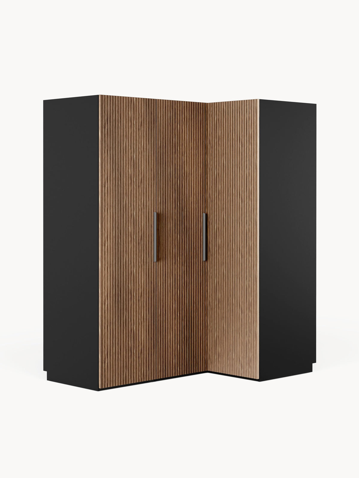Simone Corner Wardrobe, Modular, 165 cm Wide, in Various Sizes