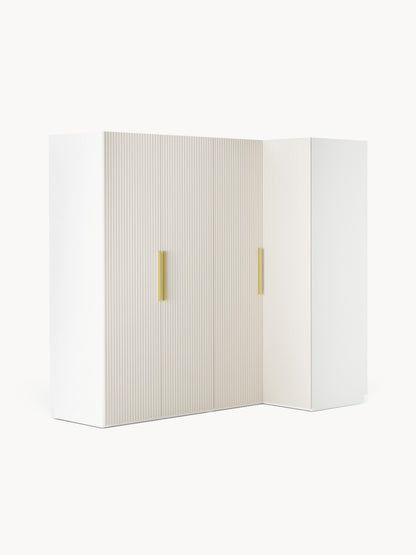 Simone Corner Wardrobe, Modular, 215 cm Wide, in Various Sizes
