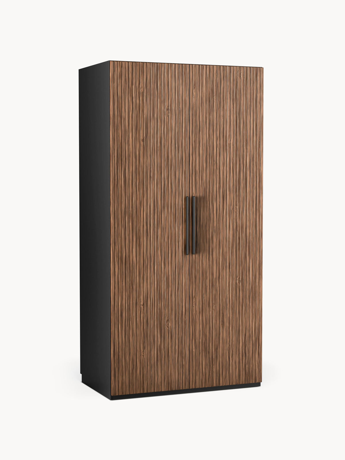 Simone Hinged-Door Wardrobe, Modular, 100 cm Wide, in Various Sizes