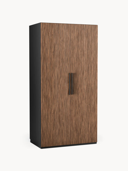 Simone Hinged-Door Wardrobe, Modular, 100 cm Wide, in Various Sizes