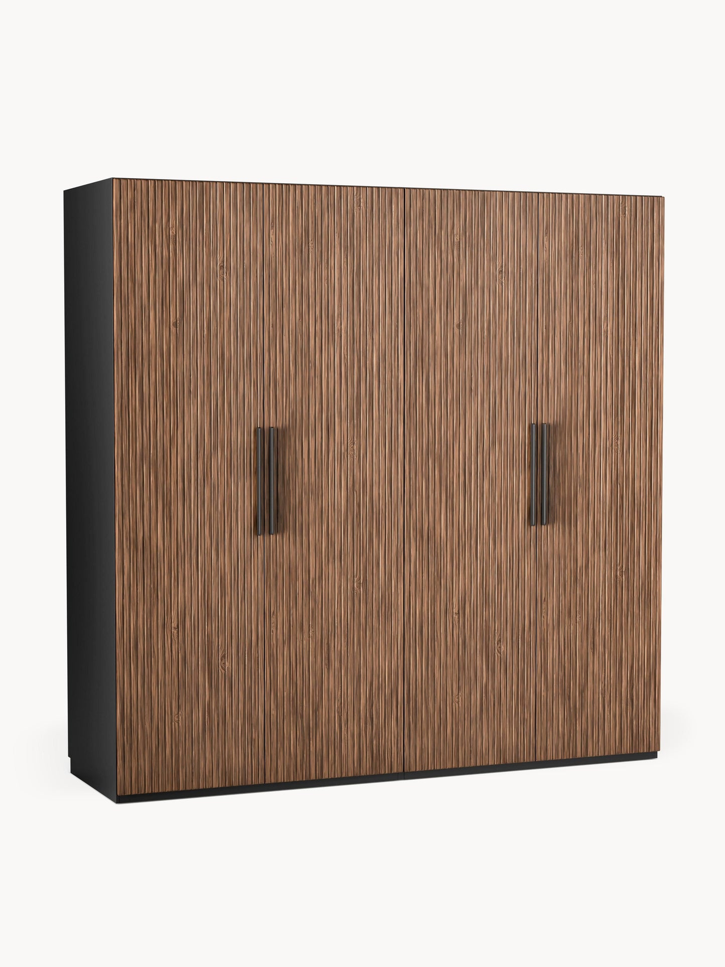 Simone Hinged-Door Wardrobe, Modular, 200 cm Wide, in Various Sizes