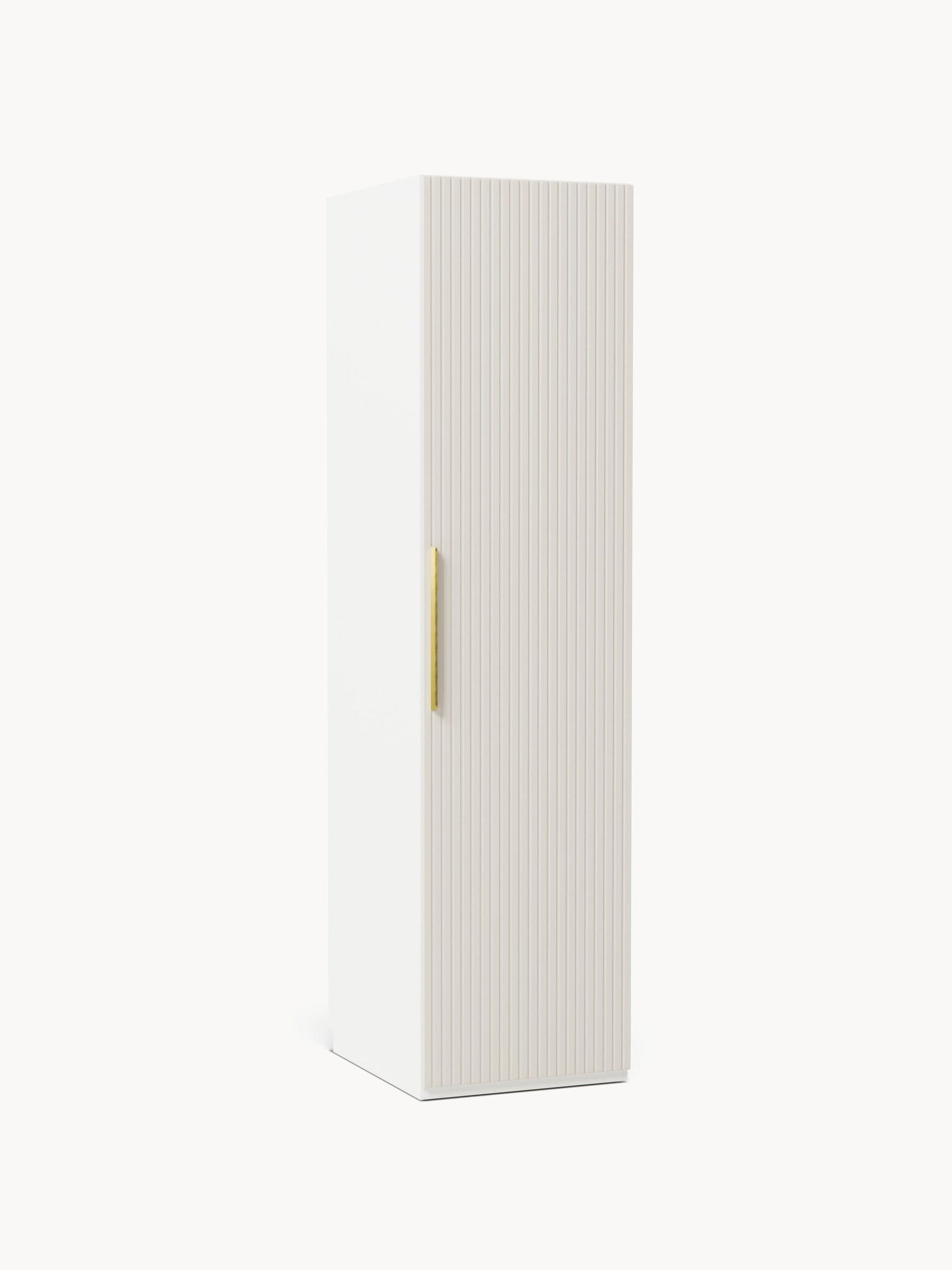 Simone Hinged-Door Wardrobe, Modular, 50 cm Wide, in Various Sizes